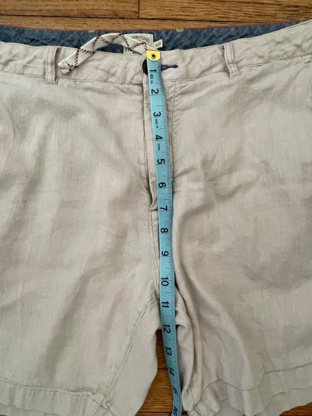 Faherty Linen Blend Drawstring Shorts - Picture 7 of 12